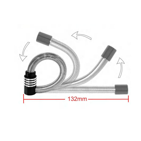 Aluminum Foldable spring pipe smoking pipe DK8080LA
